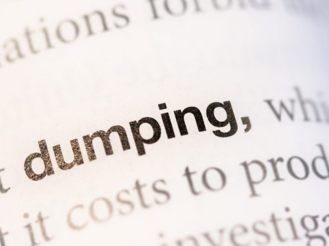 O que é dumping?
